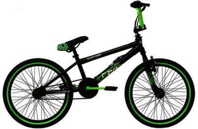 Rad Outcast 20 Inch BMX - Black/Green